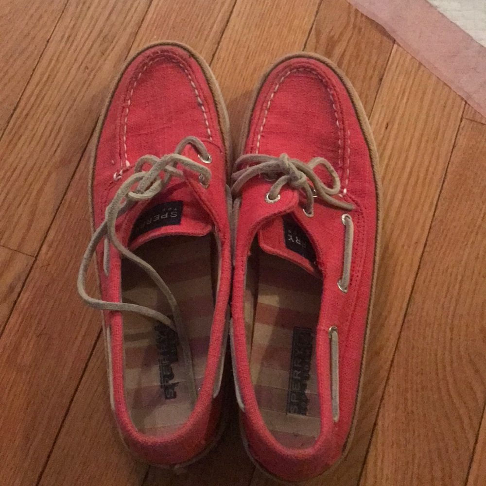 Pink Sperrys - Picture 2 of 3